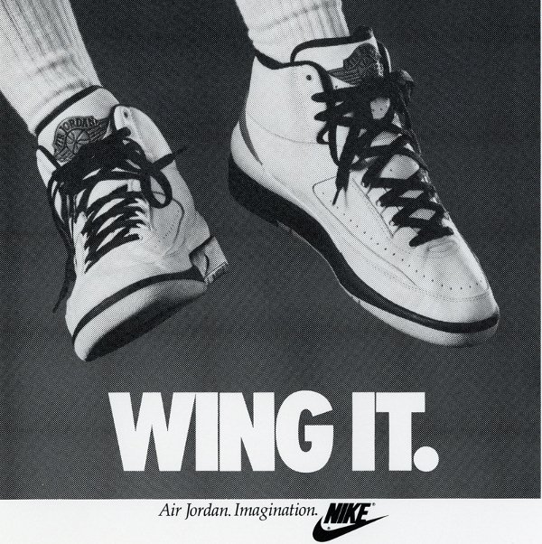 Poster air jordan 2 wing it