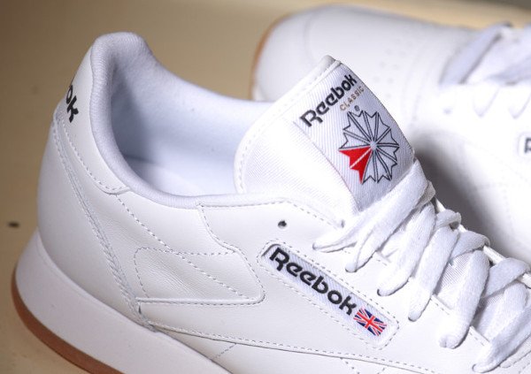 Reebok Classic Leather White Gum (2)