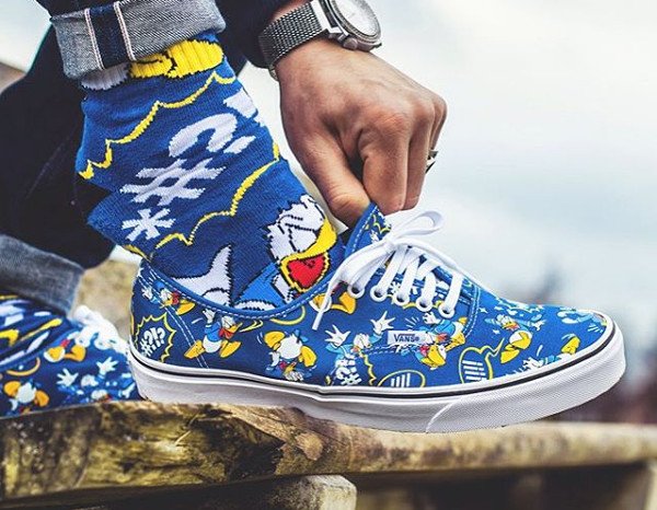 Vans Authentic Donald Duck - @iconicksoles