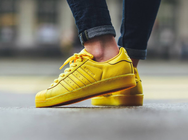 superstar 2 femme jaune