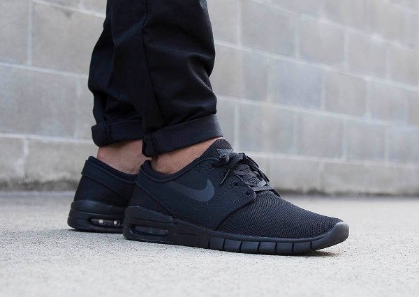 acheter Nike SB Stefan Janoski Max Triple Black noir pas cher 1 600x426