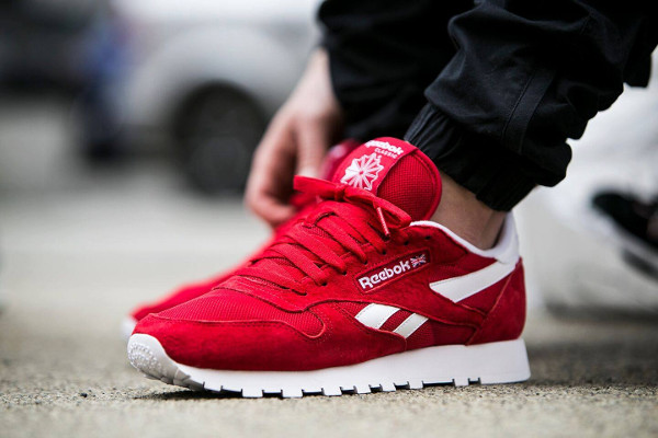 reebok leather rouge