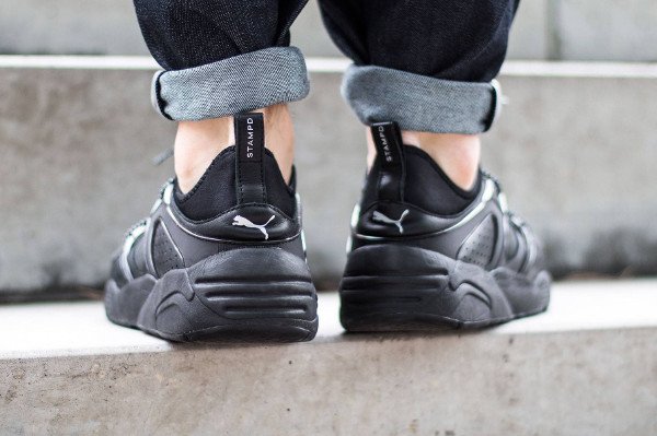 acheter Stampd x Puma Blaze Of Glory Triple Black pas cher (3)