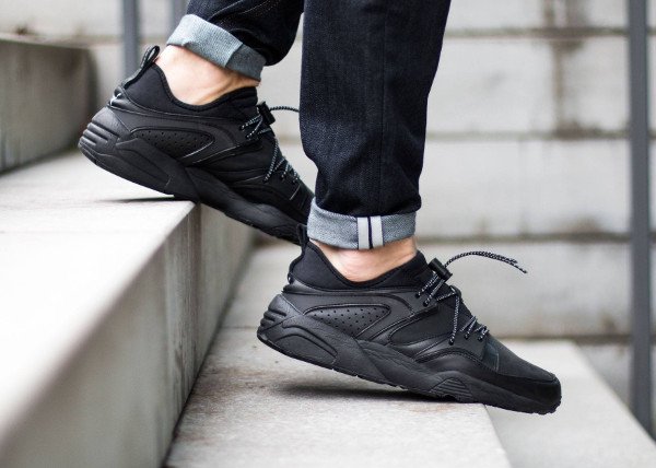 acheter Stampd x Puma Blaze Of Glory Triple Black pas cher (4)