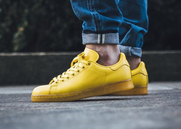 basket Adidas Stan Smith Adicolor Triple EQT Yellow pas cher (1)