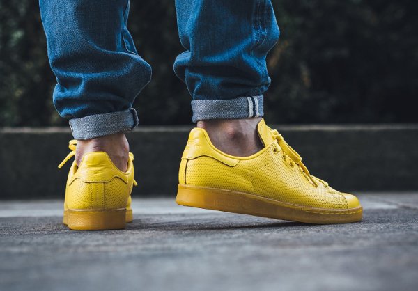 basket Adidas Stan Smith Adicolor Triple EQT Yellow pas cher (2)