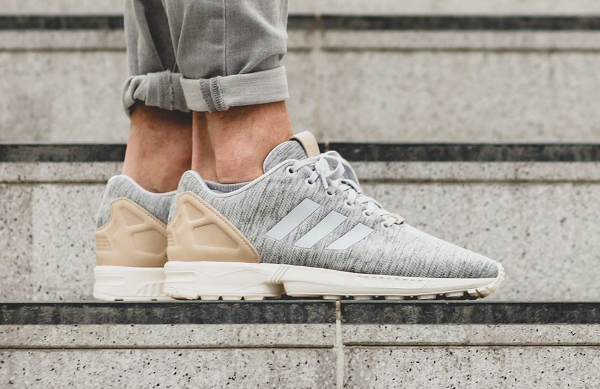 Adidas ZX Flux Fleece Solid Grey Pale Nude