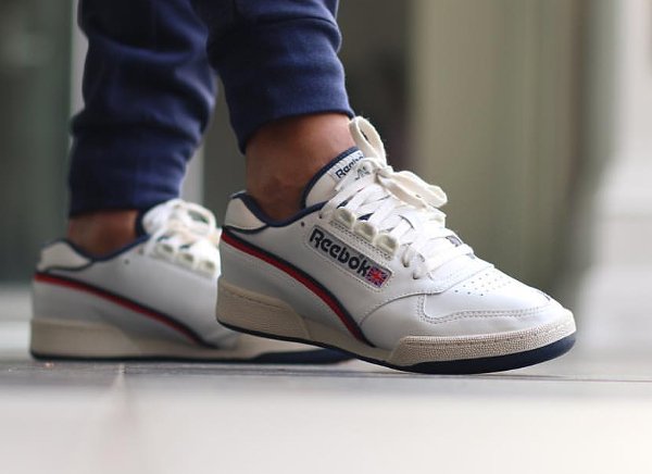 basket Reebok ACT 600 85 Vintage OG 2016 Chalk White Navy Red pas cher