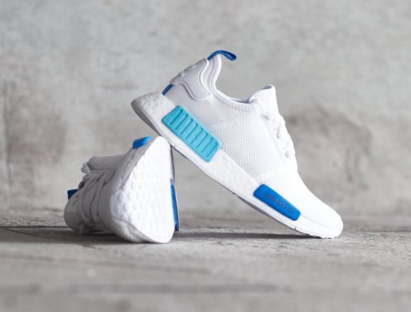 chaussure Adidas Originals NMD_R1 W Blue Glow femme (2)