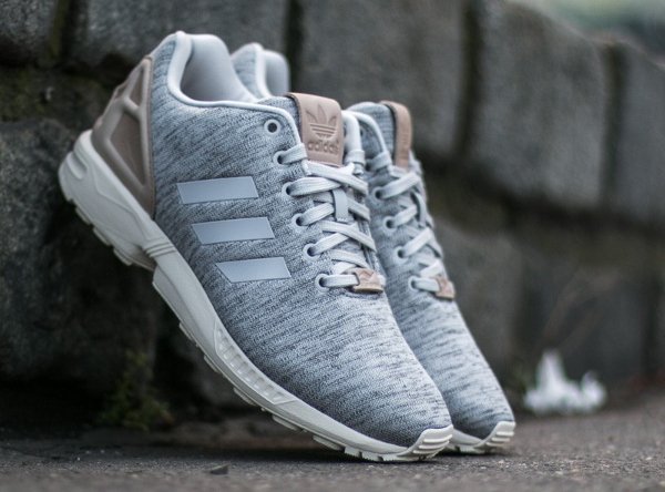 chaussure Adidas Originals ZX Flux Fleece Solid Grey homme (6)