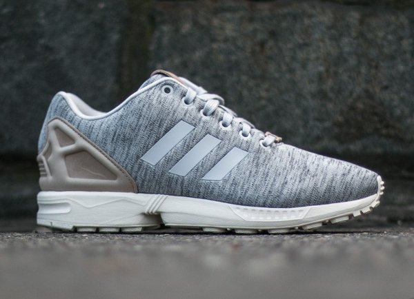 chaussure Adidas Originals ZX Flux Fleece Solid Grey homme (7)