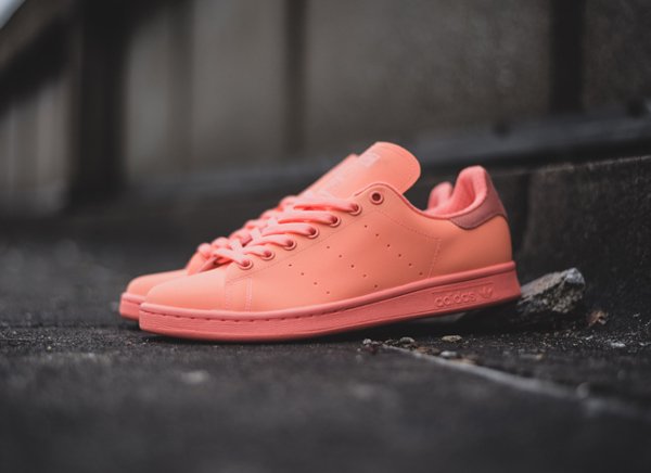 chaussure Adidas Stan Smith Adicolor Sun Glow (3)