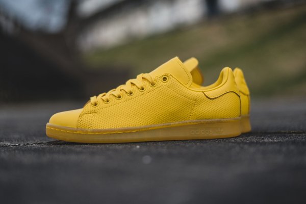 adidas stan smith jaune femme