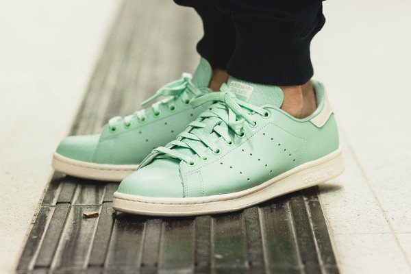 chaussure Adidas Stan Smith Frozen Green (vert menthe) (1)