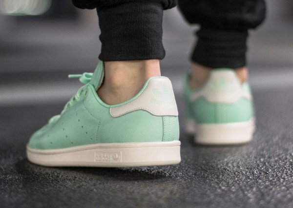 chaussure Adidas Stan Smith Frozen Green (vert menthe) (3)