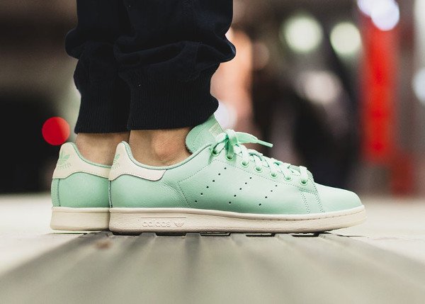 chaussure Adidas Stan Smith Frozen Green (vert menthe) (5)