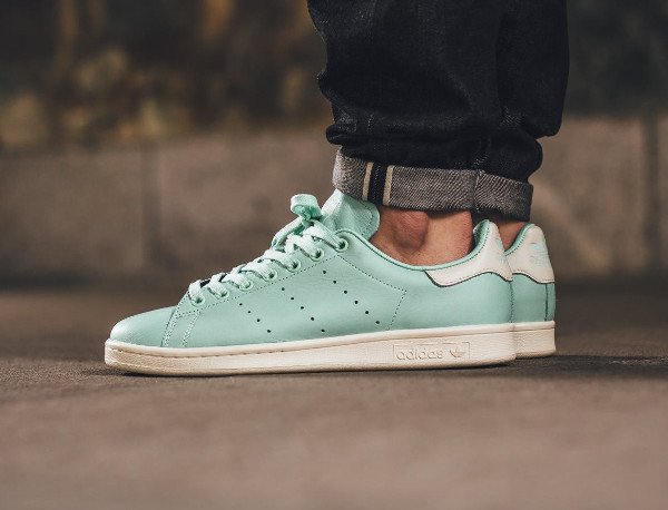 chaussure Adidas Stan Smith Frozen Green (vert menthe) (7)