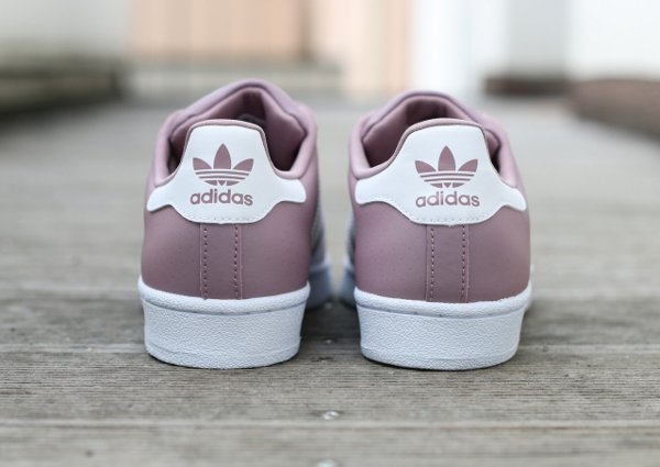 chaussure Adidas Superstar W Blanch Purple (2)