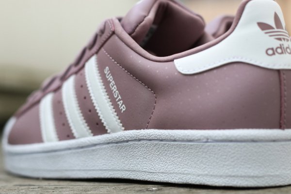 chaussure Adidas Superstar W Blanch Purple (3)