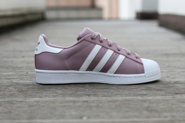 chaussure Adidas Superstar W Blanch Purple (5)