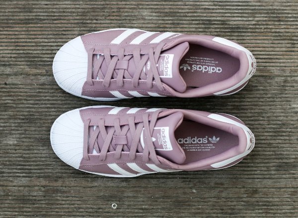 adidas superstar violette et blanche