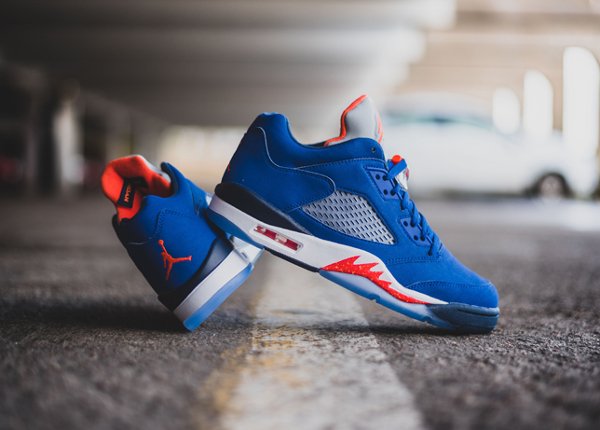 nike air jordan 5 retro low knicks