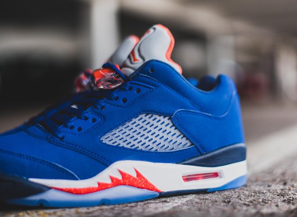 chaussure Air Jordan 5 Retro Low Knicks ou Cavs (6)