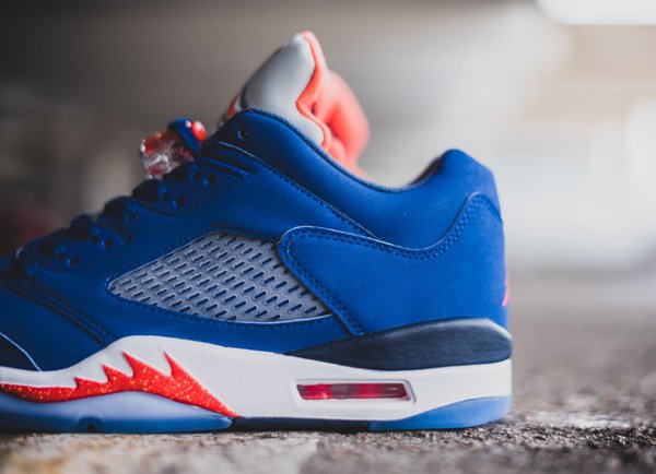 chaussure Air Jordan 5 Retro Low Knicks ou Cavs (7)