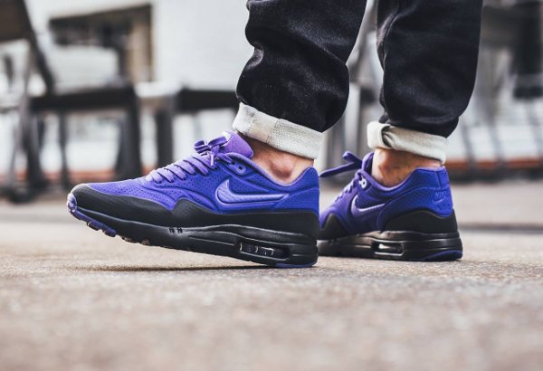 chaussure Nike Air Max 1 Ultra Moire BW OG Black Persian Violet pas cher (2)