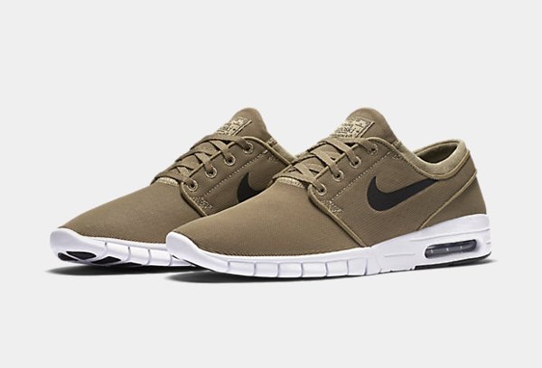 chaussure Nike SB Janoski Max Khaki homme (1)