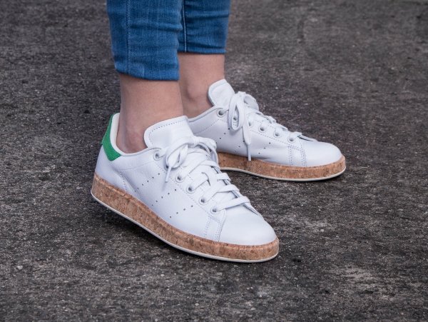 Adidas Stan Smith Luxe W OG Cork White Green