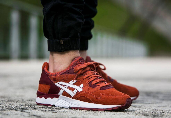 asics gel lyte 5 red