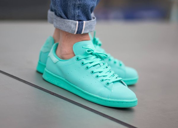 Basket Adidas Stan Smith Adicolor Reflective Shock Mint pas cher