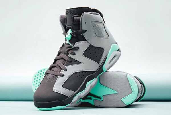 Basket Air Jordan 6 Retro Green Glow (2)