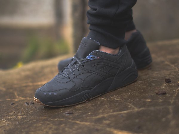 Basket Alife NYC x Puma R698 Reflective Black Gum