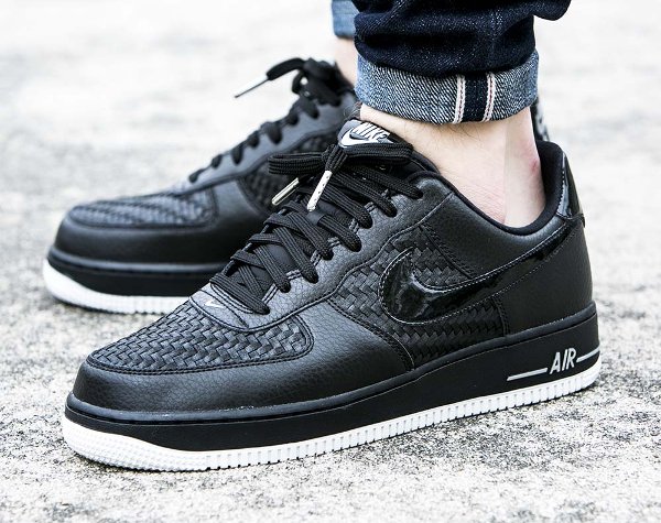 Basket Nike Air Force 1 Low 07 LV8 Woven Black (3)