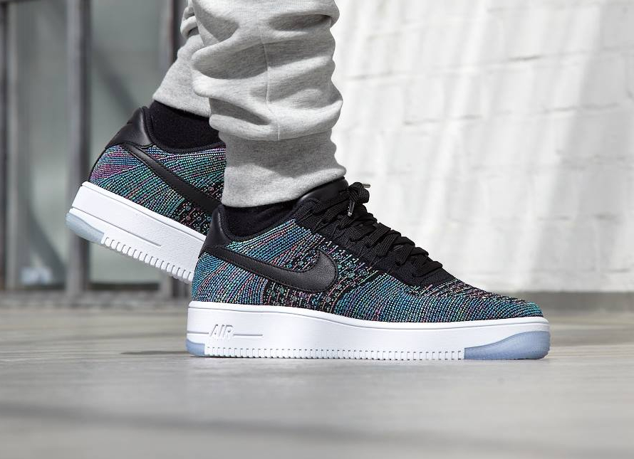 nike air force 1 flyknit blue lagoon