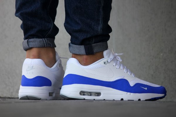 Basket Nike Air Max 1 Ultra Essential Mini Swoosh Racer Blue (3)