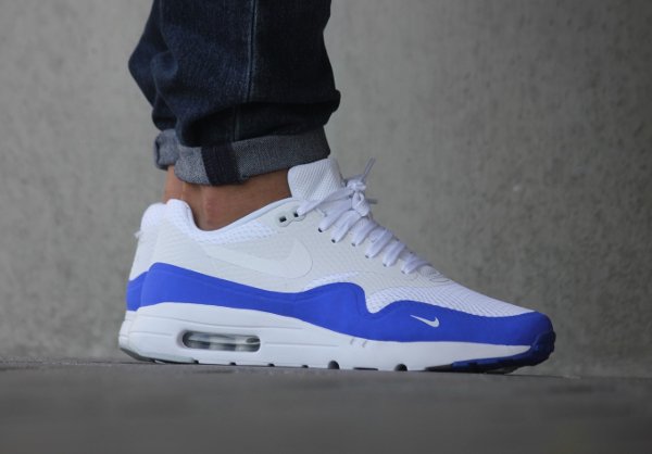 Basket Nike Air Max 1 Ultra Essential Mini Swoosh Racer Blue (4)