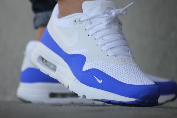 Basket Nike Air Max 1 Ultra Essential Mini Swoosh Racer Blue (5)