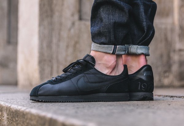 Basket Nike Cortez Basic 1972 QS Black (5)