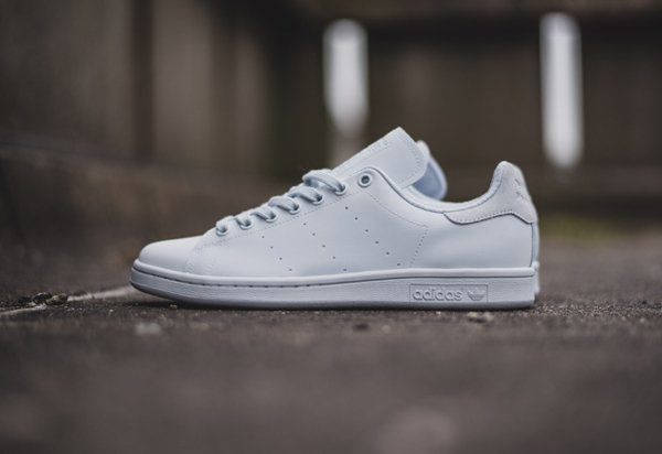 Chaussure Adidas Stan Smith Adicolor blanche 3M (3)