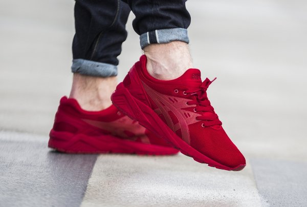 Chaussure Asics Gel Kayano Trainer Evo rouge (2)