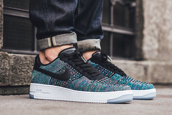 Nike Air Force 1 Ultra Flyknit Low Multicolor Blue Lagoon