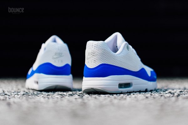 Chaussure Nike Air Max 1 Ultra Essential White Racer Blue (3)