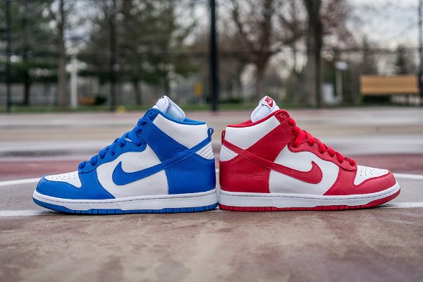 Nike Dunk High Retro Be True St. Johns vs Kentucky 2016 QS