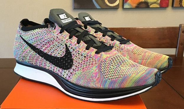 nike flyknit racer multicolor 2016