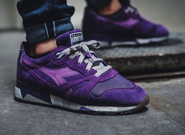 Packer Shoes x Raekwons Diadora N9000 Purple Tape - @just.iz