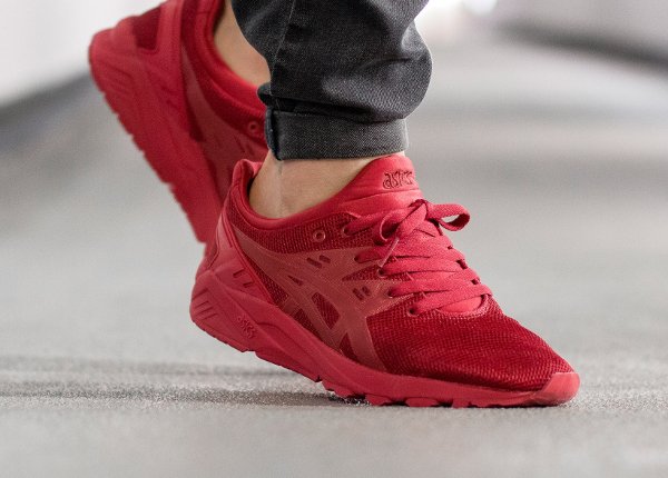 basket Asics Gel Kayano Trainer Evo Triple Red (2)