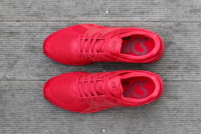 asics kanmei femme rouge